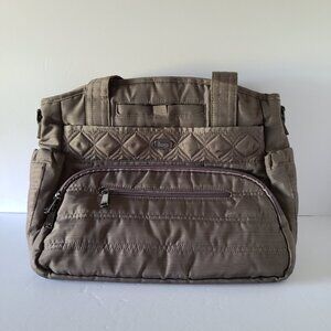 LUG QUILTED WINDJAMMER CONVERTIBLE CROSSBODY EVERYDAY TOTE-RFID PROTECTION-OS